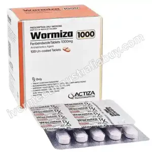 Wormiza 1000 mg (Fenbendazole Tablet)