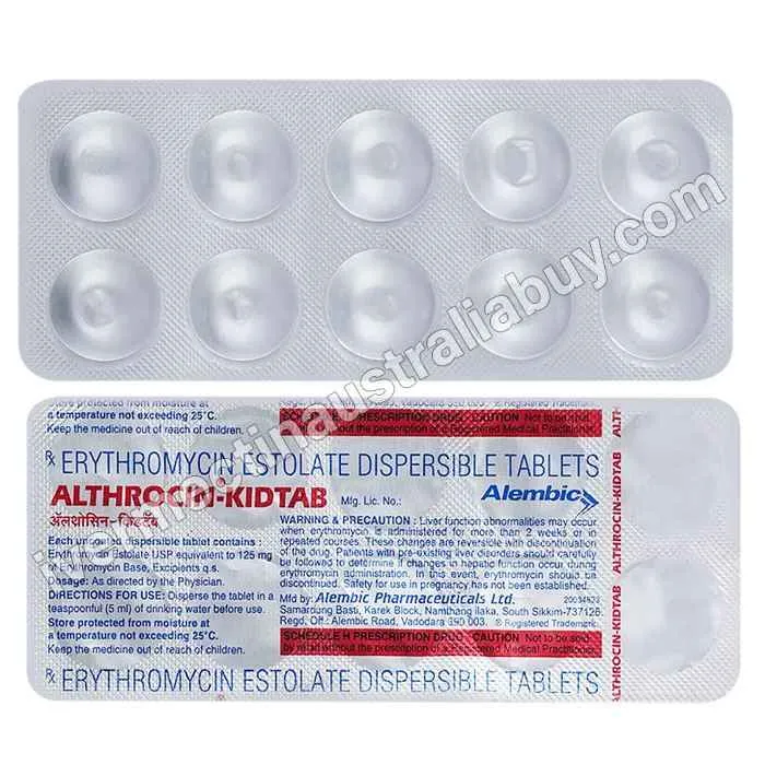 Erythromycin 125 Mg