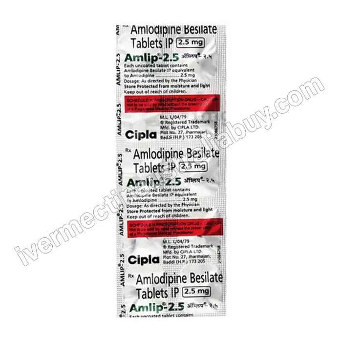 Amlodipine Besilate 2.5mg
