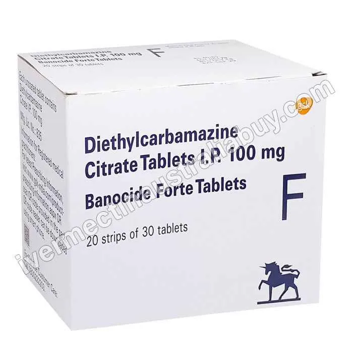 Buy Diethylcarbamazine 100 mg Australia