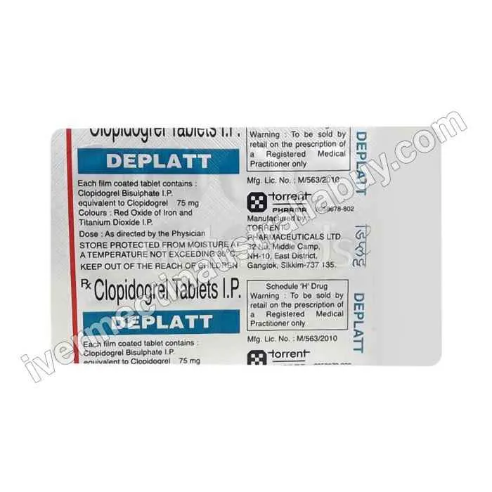 Clopidogrel 75 mg