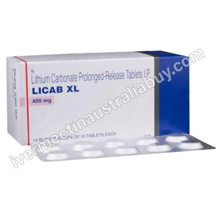 Lithium Carbonate Prolonged Release 400 mg