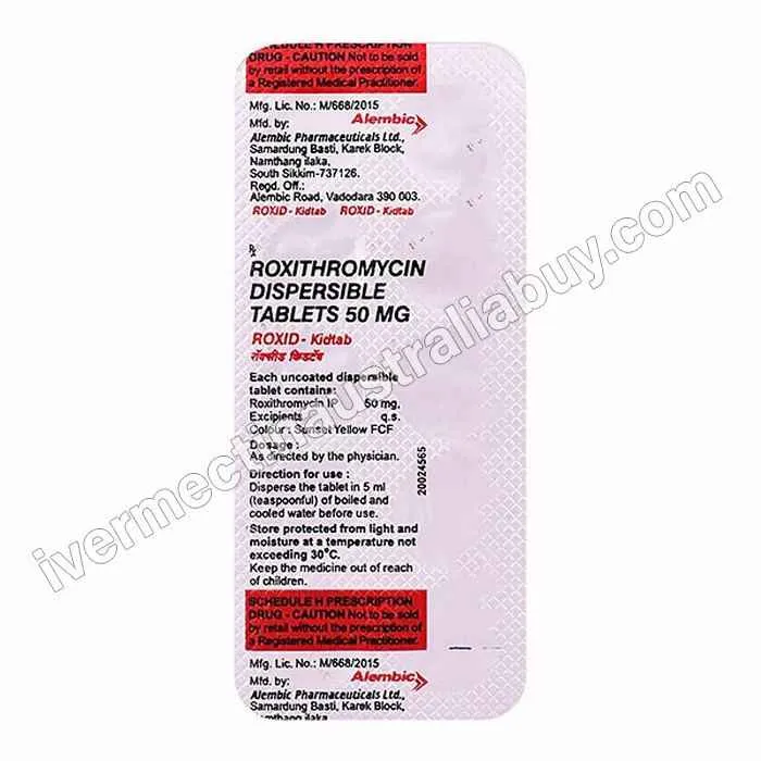 Roxithromycin 50 Mg