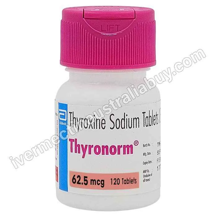 Thyroxine Sodium 62.5 mcg
