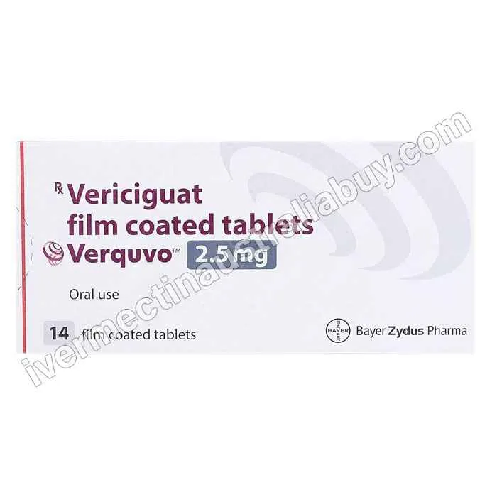 Vericiguat 2.5 Mg