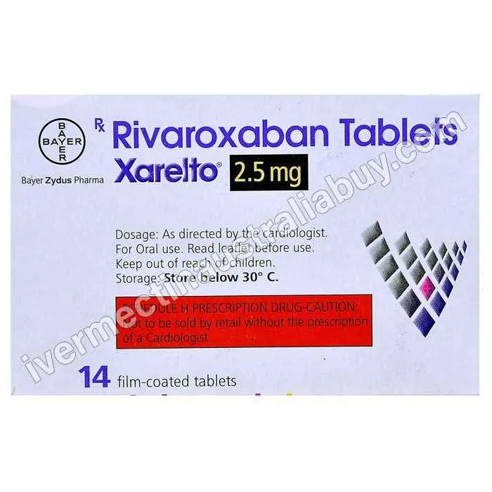 Buy Rivaroxaban 2.5mg Australia