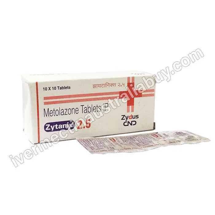 Metolazone 2.5 mg Australia