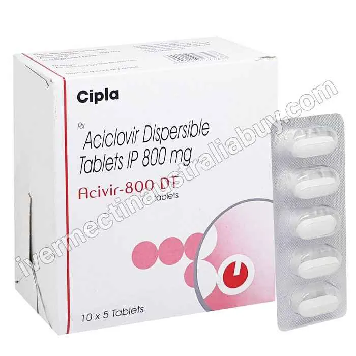Acyclovir Dispersilbe 800 mg