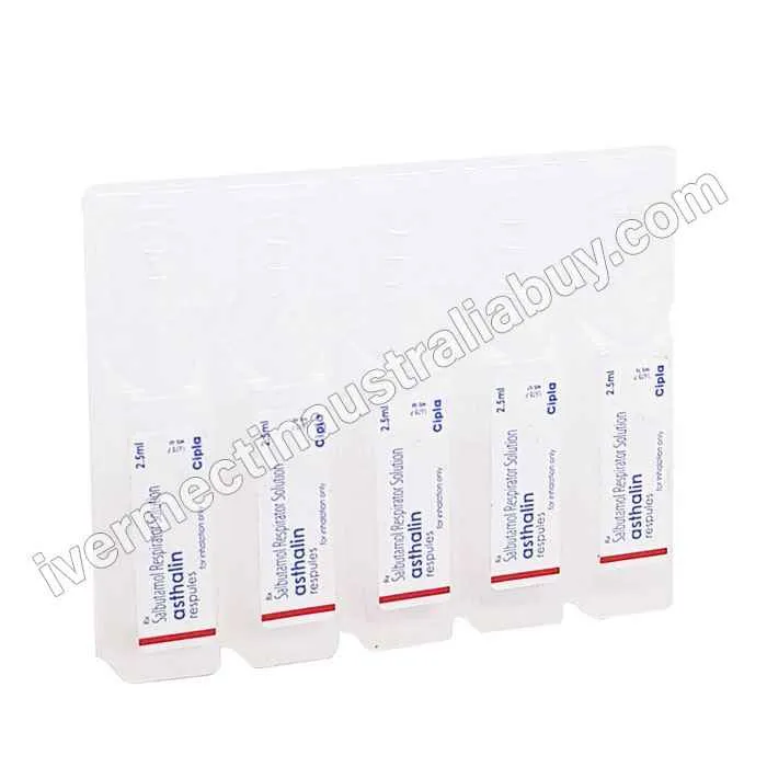 Salbutamol Respules 2.5 ml Australia