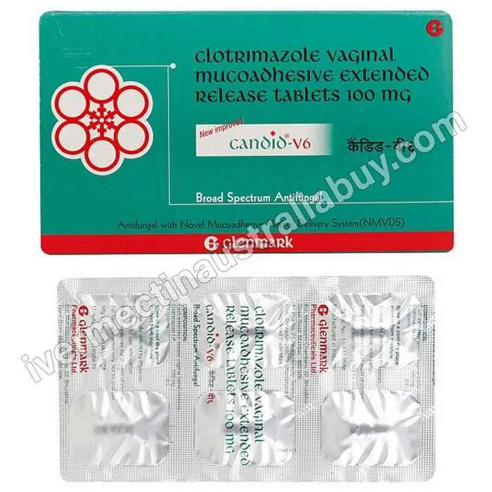 Clotrimazole Extended Release 100 Mg Australia