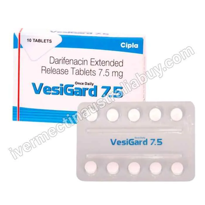 Buy Darifenacin 7.5 mg Australia