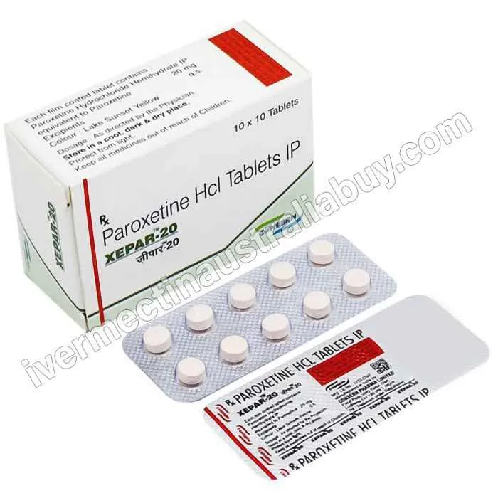 Buy Paroxetine 20 mg Australia