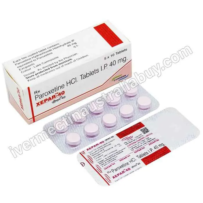 Buy Paroxetine 40 mg Australia