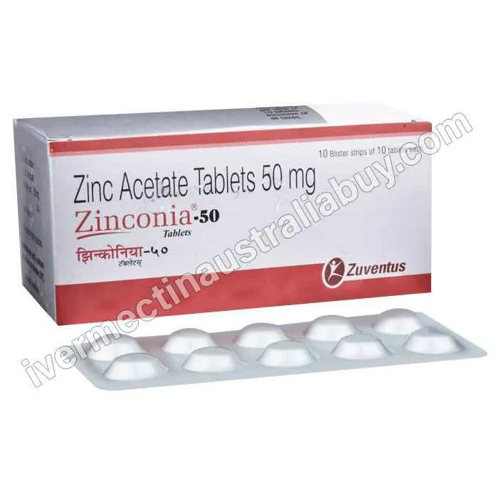 Buy Zinc Acetate 50 mg Australia