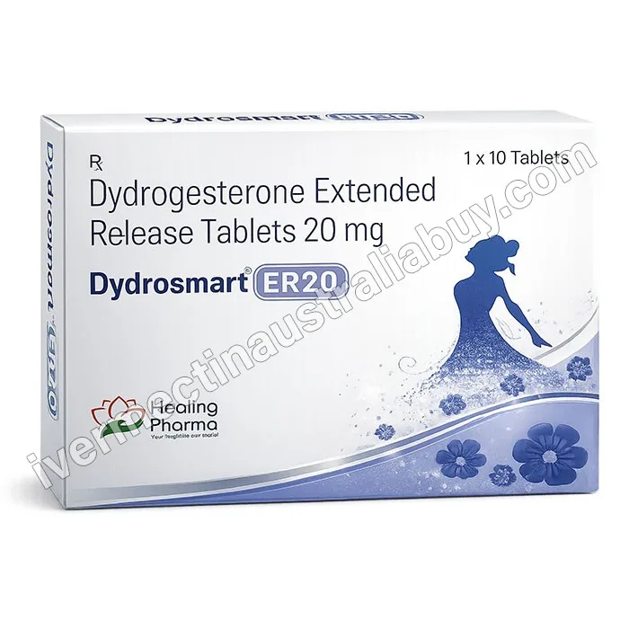 Dydrosmart ER 20 mg Tablet (Dydrogesterone)
