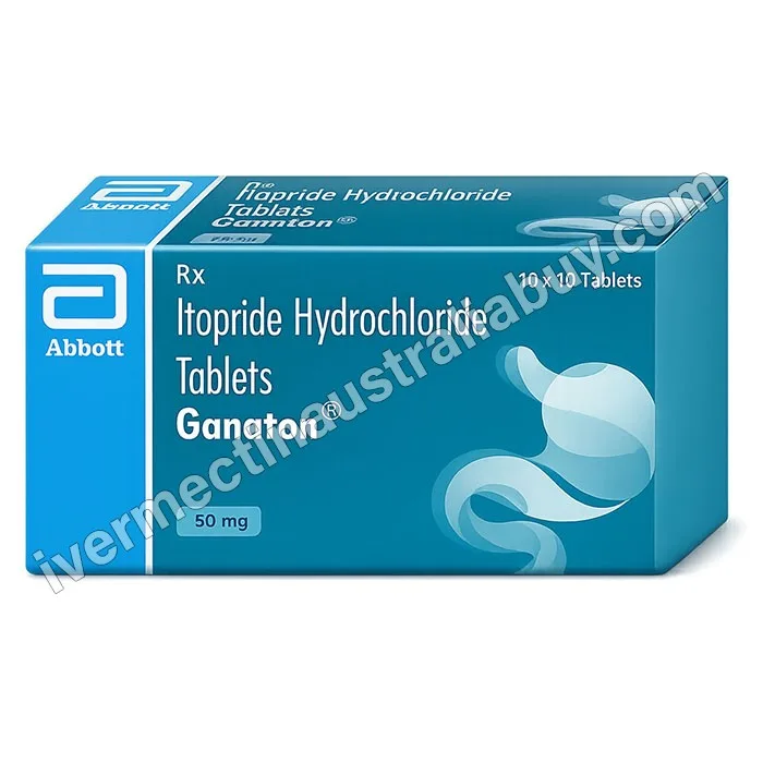 Ganaton 50 mg Tablet (Itopride)