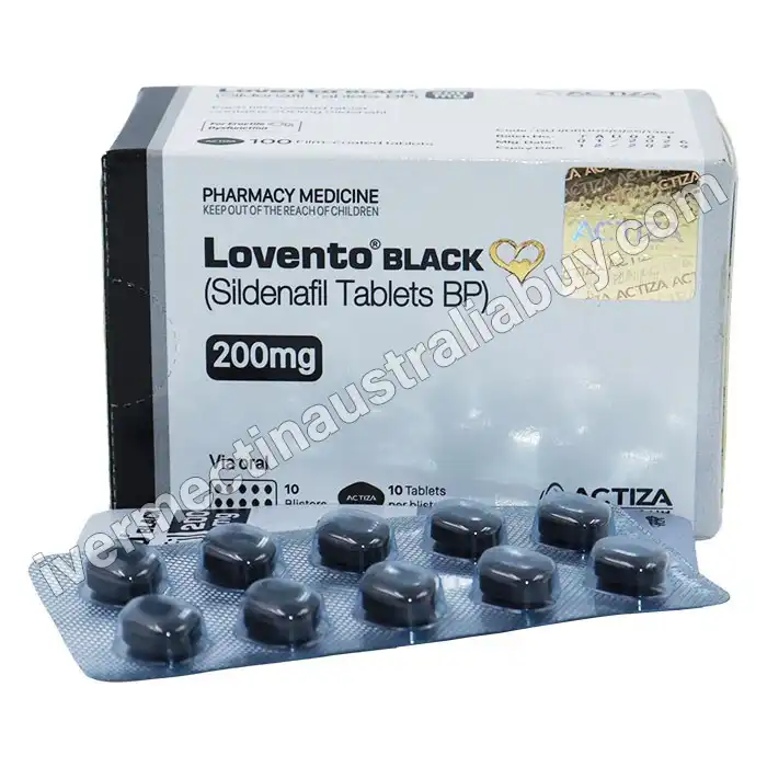 Lovento Black 200 mg