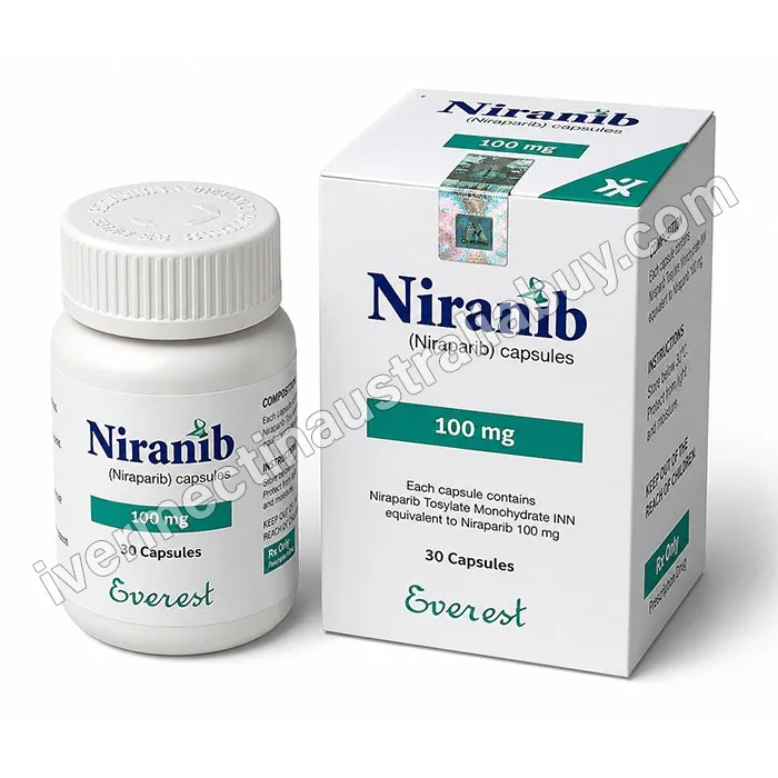 Niranib 100 mg Capsule (Niraparib)