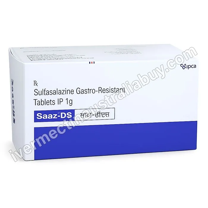 Saaz-DS 1000 mg Tablet (Sulfasalazine)