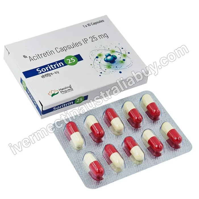 Soritrin 25 mg Capsule (Acitretin)