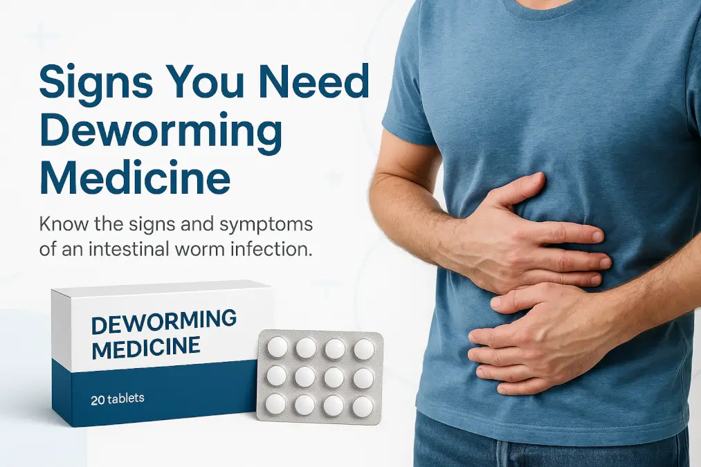 signs you need deworming