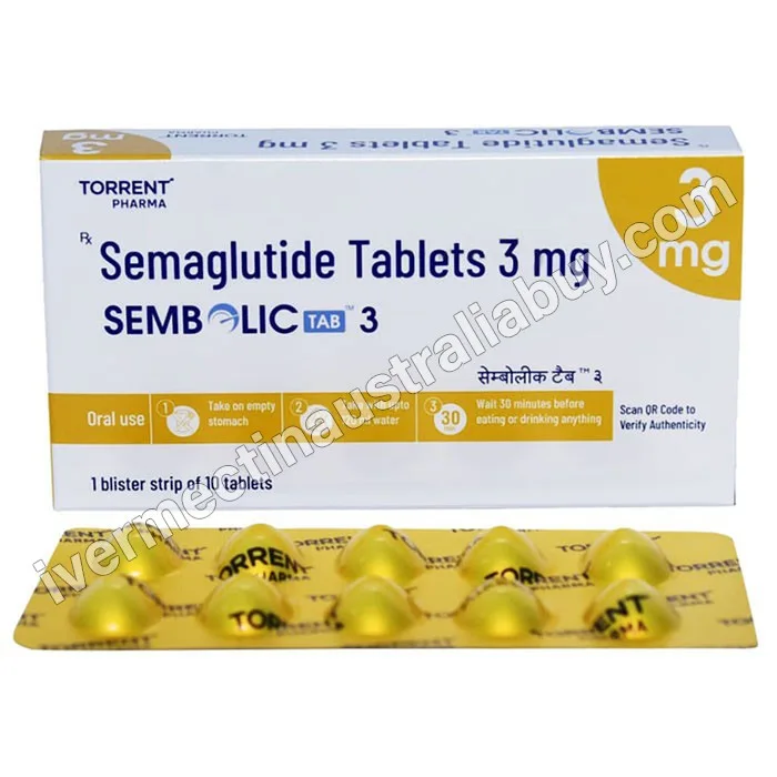 Sembolic 3 mg Tablet (Semaglutide)