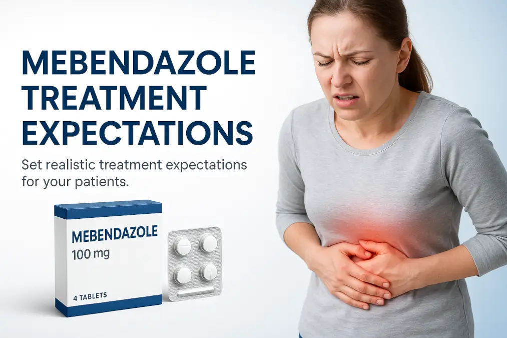 mebendazole treatment expectations